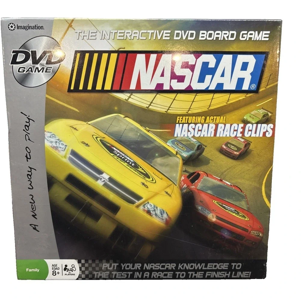 NASCAR (DVD‎ Game, 2005) new Sealed Package NIB sealed